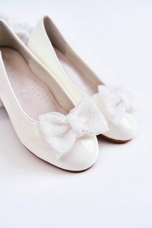 Kinderballerinas mit Lackeffekt und...