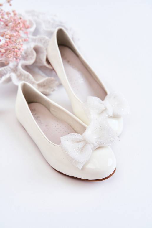 Kinderballerinas mit Lackeffekt und...