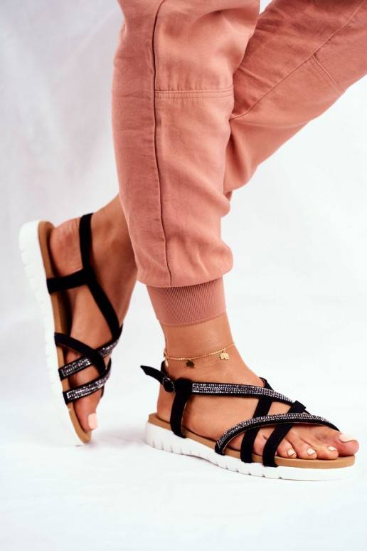 Damensandalen Lu Boo mit funkelnden... Damensandalen Lu Boo mit funkelnden...
