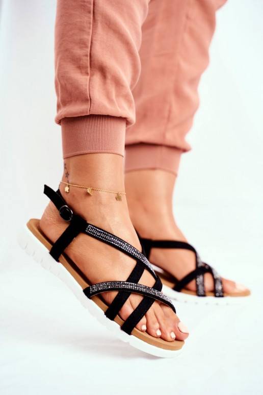 Damensandalen Lu Boo mit funkelnden... Damensandalen Lu Boo mit funkelnden...