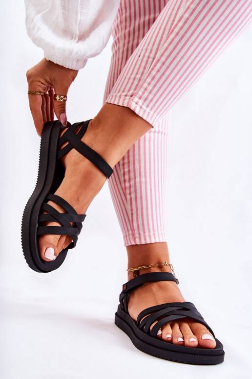 Damensandalen mit Klebeverschlüssen... Damensandalen mit Klebeverschlüssen...