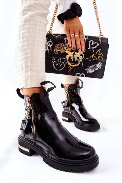 Klassische Stiefeletten von Lorie mit... Klassische Stiefeletten von Lorie mit...