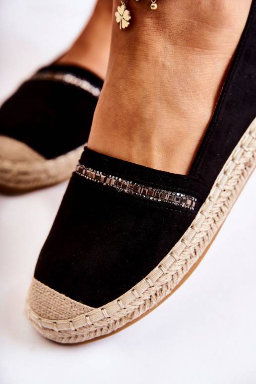Schwarze Cersei-Espadrilles eines... Schwarze Cersei-Espadrilles eines...