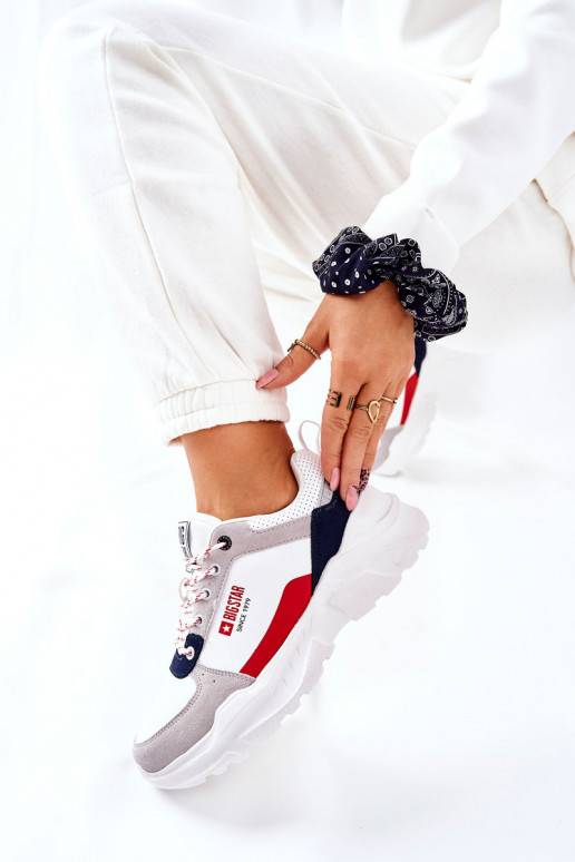 Sneakers Modell Schuhe Big Star weiße...