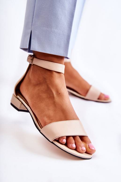 Sandalen beige Farbe Shanley