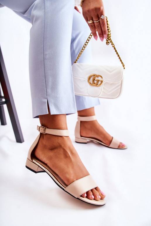 Sandalen beige Farbe Shanley