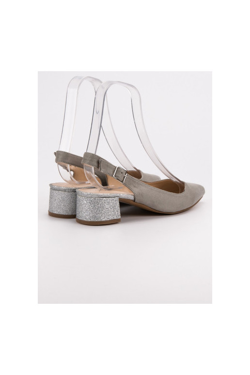 Schuhe mit glänzendem Absatz YL381G Schuhe mit glänzendem Absatz YL381G