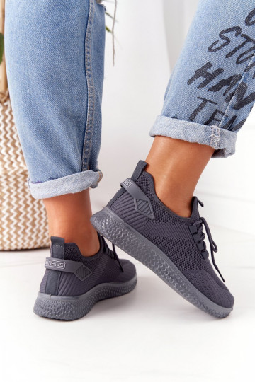 Sportliche Schuhe in grauer... 2