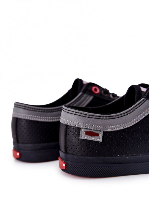 Cross Jeans Freizeitschuhe für Herren in schwarzer Farbe