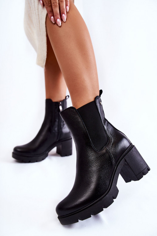 Martine Schwarze Plateaustiefel Martine Schwarze Plateaustiefel