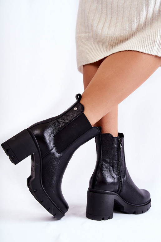 Martine Schwarze Plateaustiefel Martine Schwarze Plateaustiefel