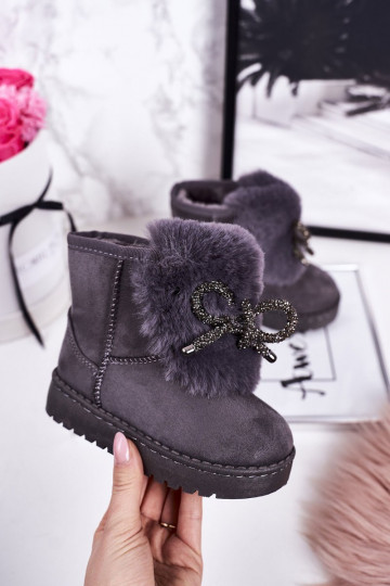 Kinder-Schneestiefel mit...