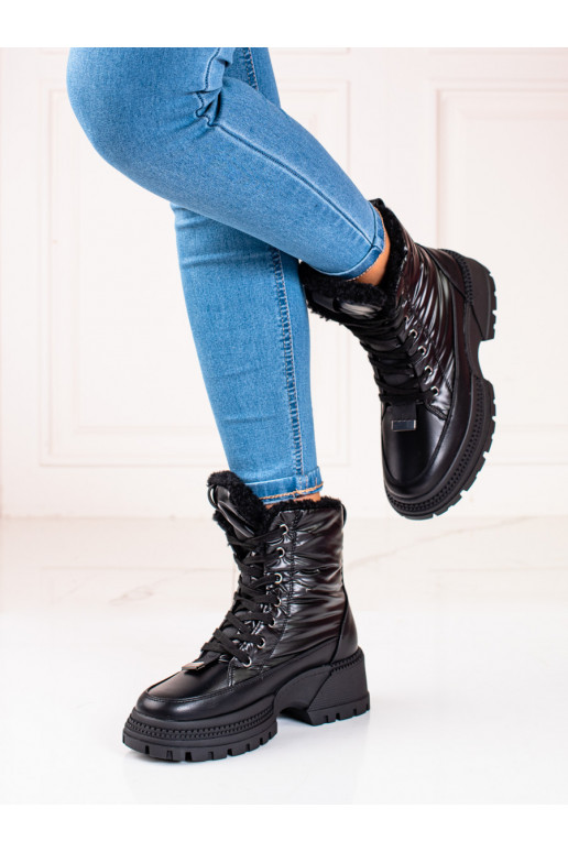 Damen-Schneestiefel mit Plateau von... Damen-Schneestiefel mit Plateau von...