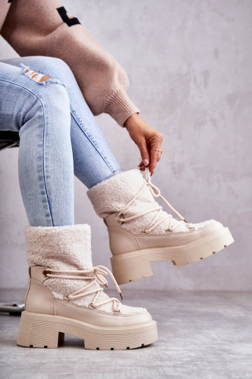 Sandstiefel Schneestiefel mit wärmendem Sanna 2