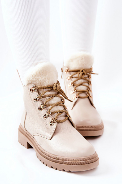 Damen-Khaleni-Stiefeletten in Beige Damen-Khaleni-Stiefeletten in Beige