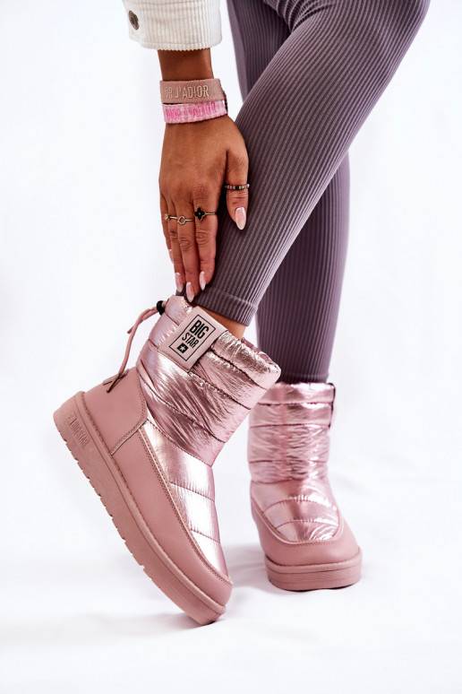 Rosa wärmende Schneestiefel Big Star... Rosa wärmende Schneestiefel Big Star...