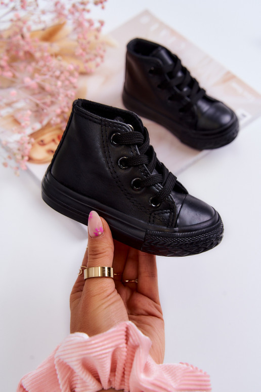 Schwarze Freizeitschuhe für Kinder von Marney