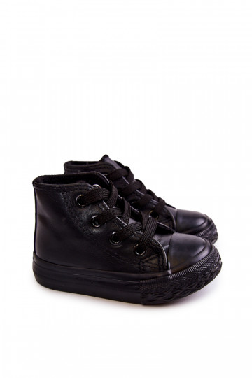 Schwarze Freizeitschuhe für Kinder von Marney 2