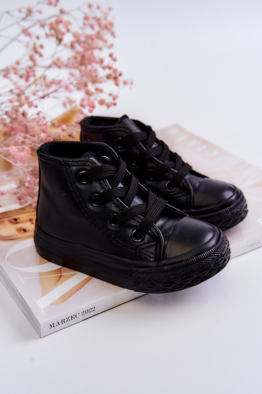 Schwarze Freizeitschuhe für Kinder von Marney