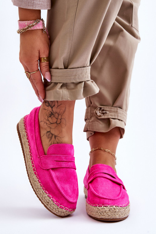 Keyla helle Wildleder-Espadrilles in... Keyla helle Wildleder-Espadrilles in...
