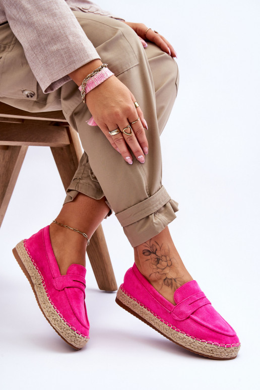 Keyla helle Wildleder-Espadrilles in... Keyla helle Wildleder-Espadrilles in...