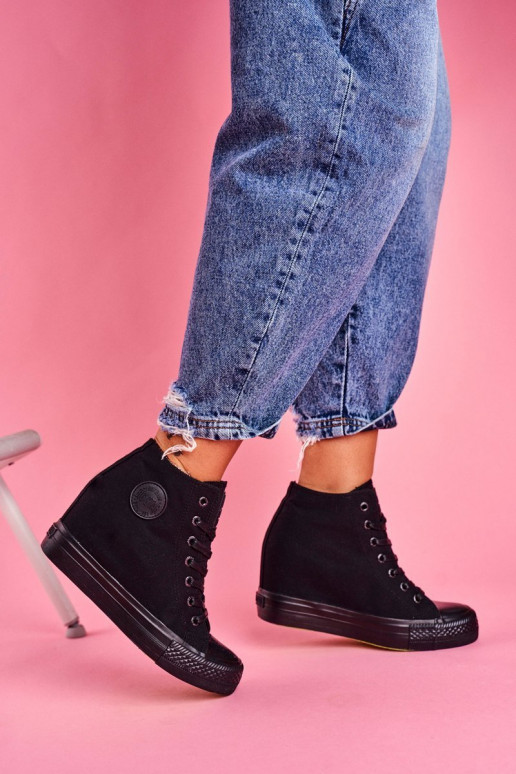 Schwarze Big Star Sneakers... Schwarze Big Star Sneakers...