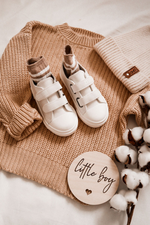 Weiße Kinder-Freizeitschuhe BIG STAR...