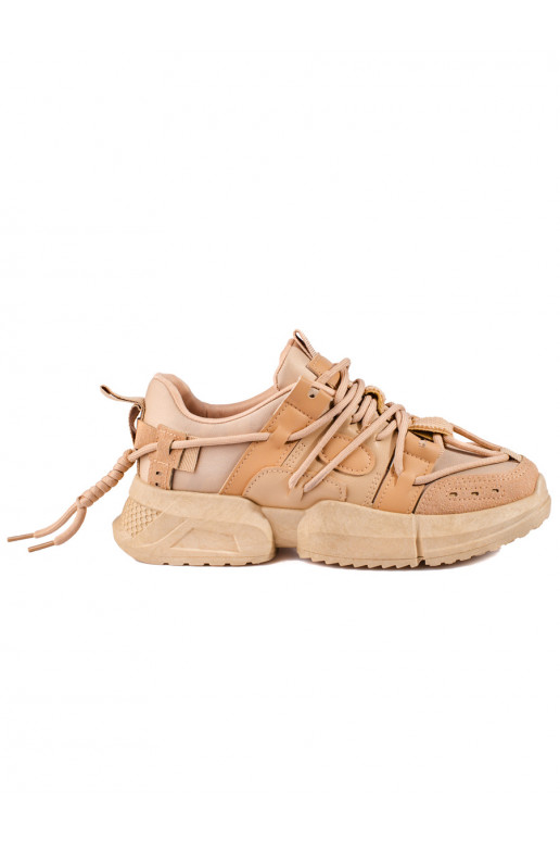 Beige Freizeitschuhe Sneakers Shelovet