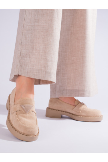 Potocki beige Mokassins aus...
