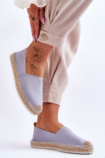 Hellblaue Espadrilles Big Star 2