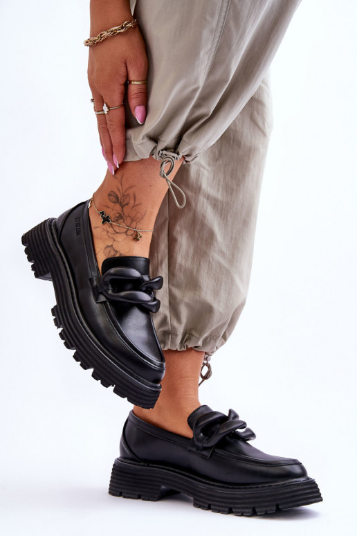 Mokassinschuhe Big Star in schwarzer... Mokassinschuhe Big Star in schwarzer...