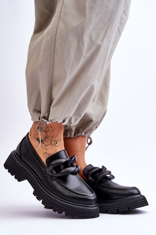 Mokassinschuhe Big Star in schwarzer... Mokassinschuhe Big Star in schwarzer...