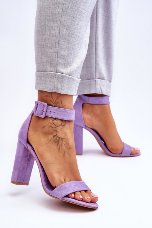 Lila Jacqueline-Wildleder-High-Heels