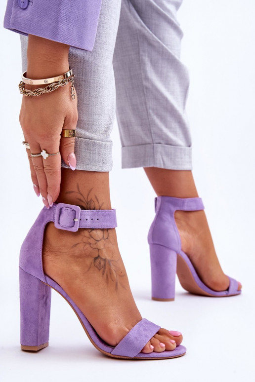 Lila Jacqueline-Wildleder-High-Heels