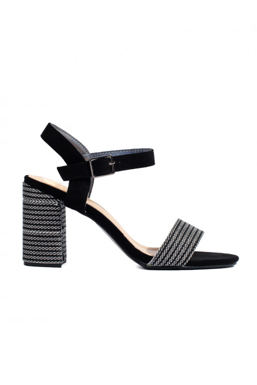 Schwarze Schuhe von Shelovet mit eleganten Absätzen