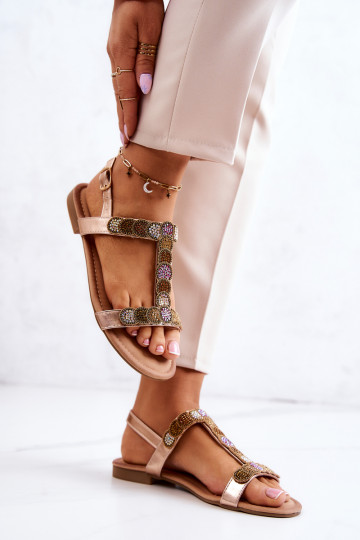 Damensandalen...