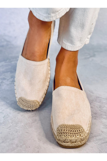 Beige Espadrilles für Damen... 2