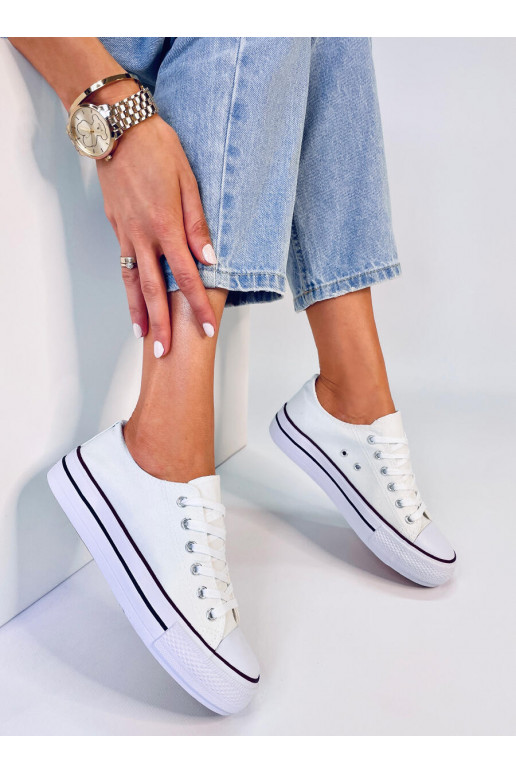 Klassische Damen-Sneakers FARGIS WHITE