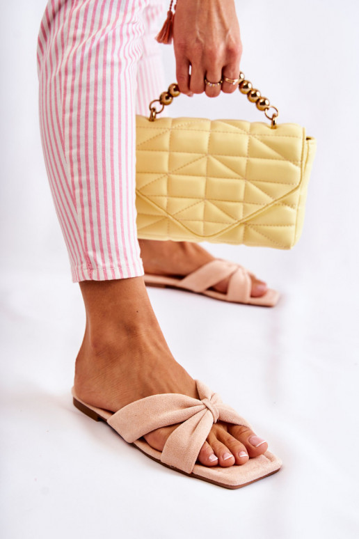 Hausschuhe Hellrosa Farbton Vanilla Sky