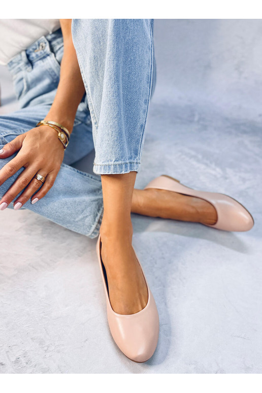 Damen-Ballettschuhe TOVA BEIGE mit...