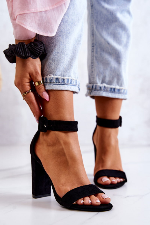 Jacqueline schwarze Wildlederschuhe... Jacqueline schwarze Wildlederschuhe...