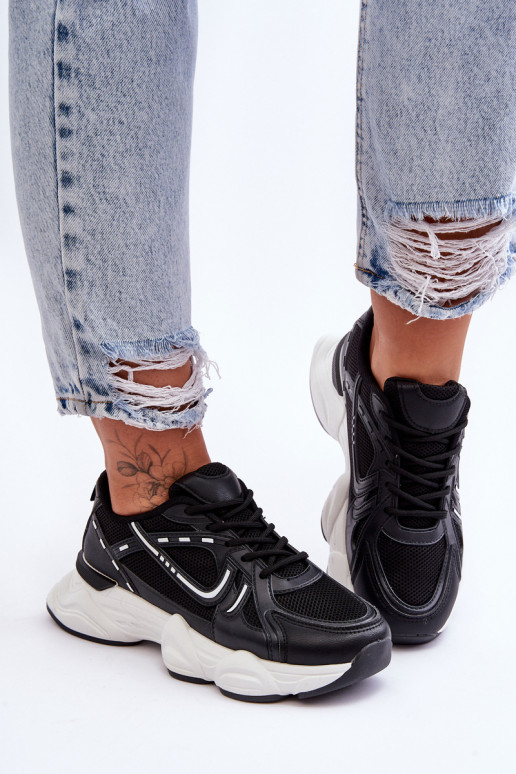Schwarze Feluci-Sneaker für Damen Schwarze Feluci-Sneaker für Damen