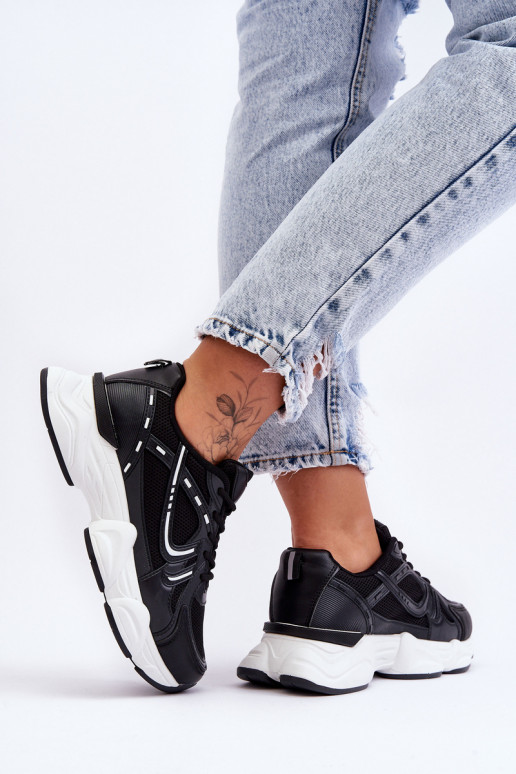 Schwarze Feluci-Sneaker für Damen