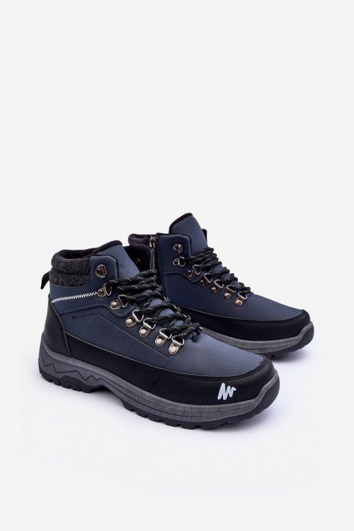 Beheizte Wanderstiefel für Herren Westtide dunkelblau