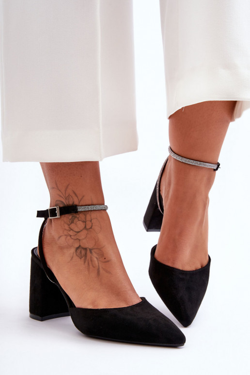 Schwarze Wildlederschuhe Lirosa Schwarze Wildlederschuhe Lirosa