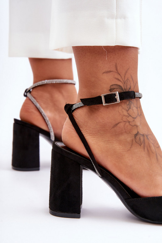 Schwarze Wildlederschuhe Lirosa Schwarze Wildlederschuhe Lirosa