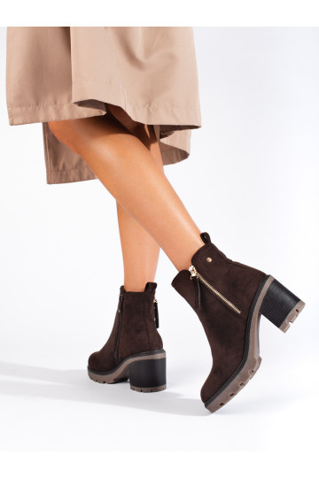 Vinceza braune Wildlederschuhe 2
