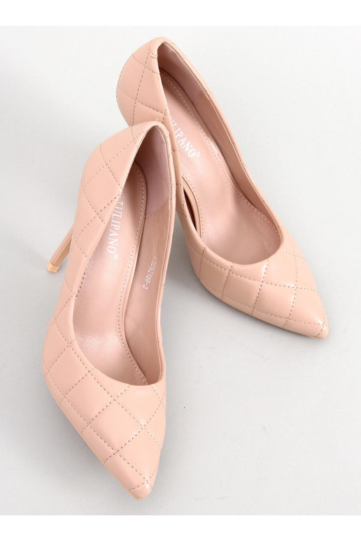 Schuhe mit dünnem Absatz RAQUEL NUDE
