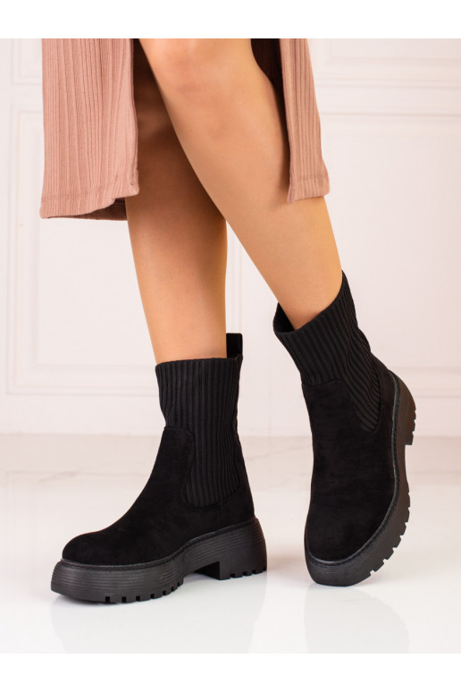 Damenstiefel Shelovet in schwarzer Farbe Damenstiefel Shelovet in schwarzer Farbe