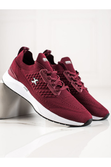 Burgunder Sportschuhe I-CAX